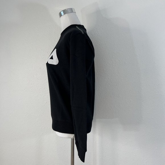Fila Long Sleeve French Terry Crewneck Sweatshirt Alexa Black Women's  XS NWT - Picture 3 of 12